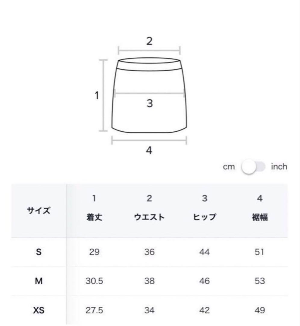 スカート GLOWNY RUSSELL PLAID MINI SKIRT