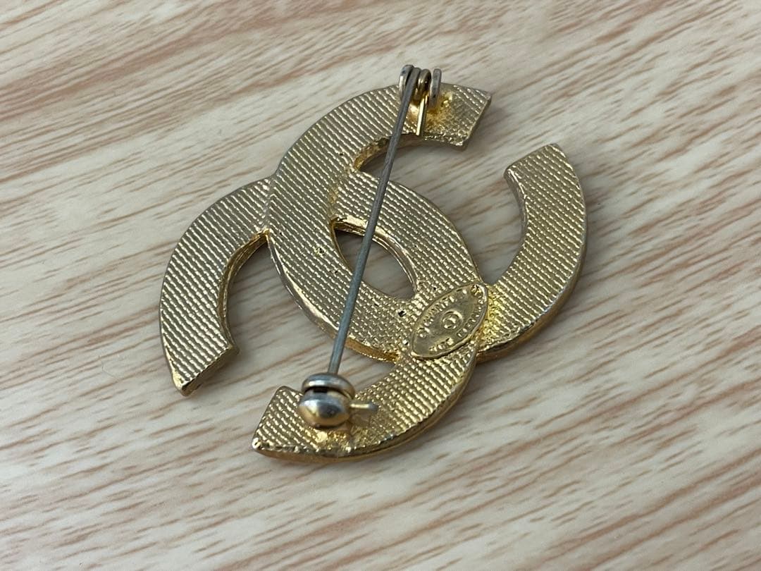 CHANEL シャネル　ブローチ　ラインストーン　ヴィンテージ