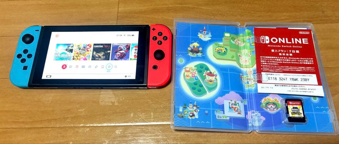 Nintendo Switch本体 + マリオパーティジャンボリーソフトセット