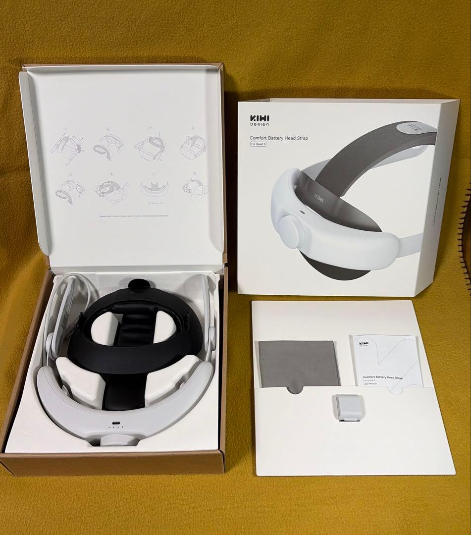 メタクエスト3 512GB kiwiバッテリーベッドストラップ付き　即購入⭕️