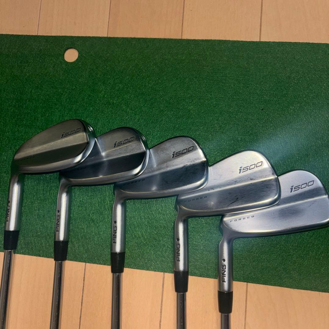 左レフティーアイアンセットピンPING i500/MODUS3 TOUR105