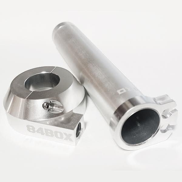 84スロ③ 84ボックス シルバー ハチヨン ハンドル 2点セット