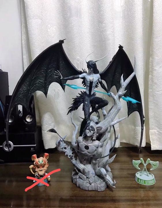 BLEACH  黒衣少年図 ウルキオラ  ガレージキット ガレキ スタチュー⑩