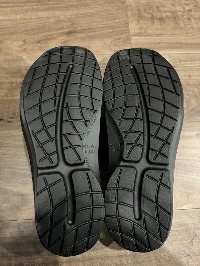 [ウーフォス] スポーツサンダル OOcandOO メンズ ブラック 27cm