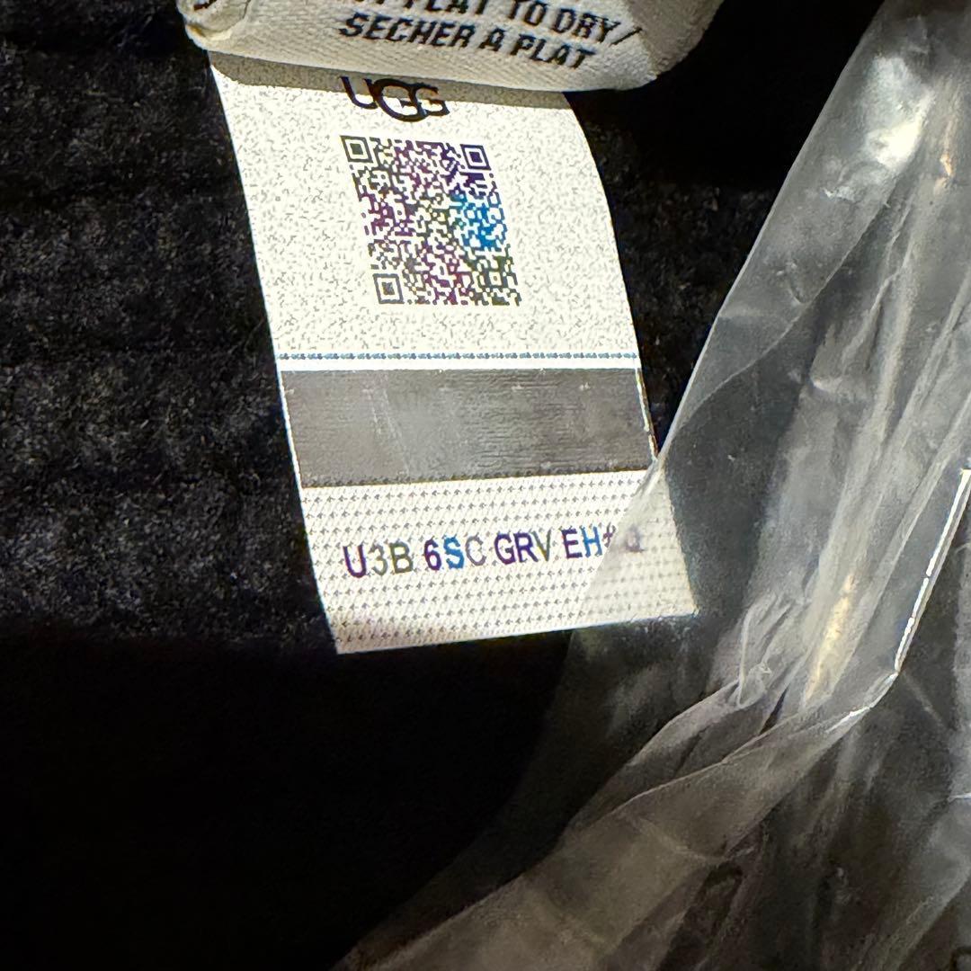 【UGG】ニット帽＊CHUNKY RIB BEANIE＊ブラック＊新品