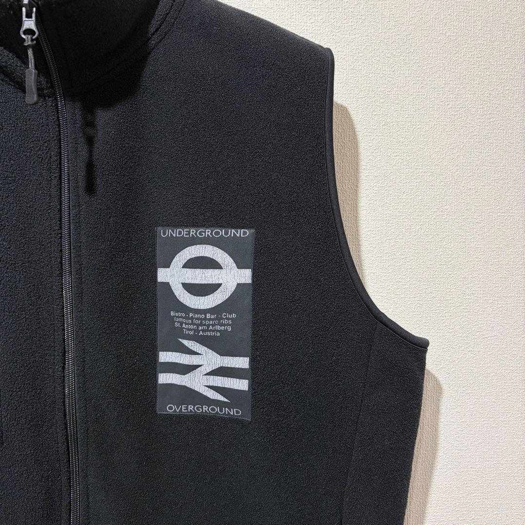 トップス ESSAY RAVE VEST BALLOON YOKE URU is-ness