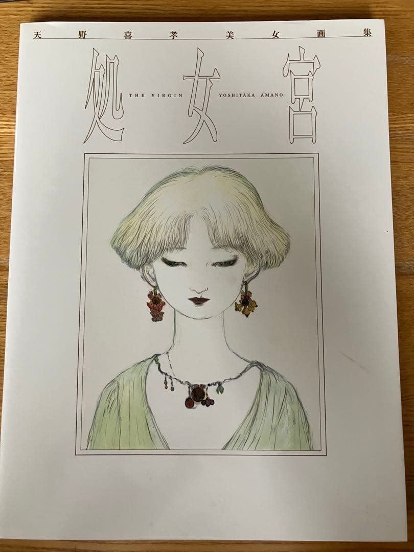 【絶版】天野喜孝　美女画集　処女宮