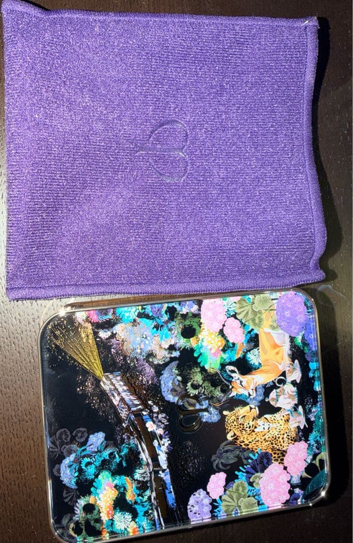 アイシャドウパレット 4色 動物アート