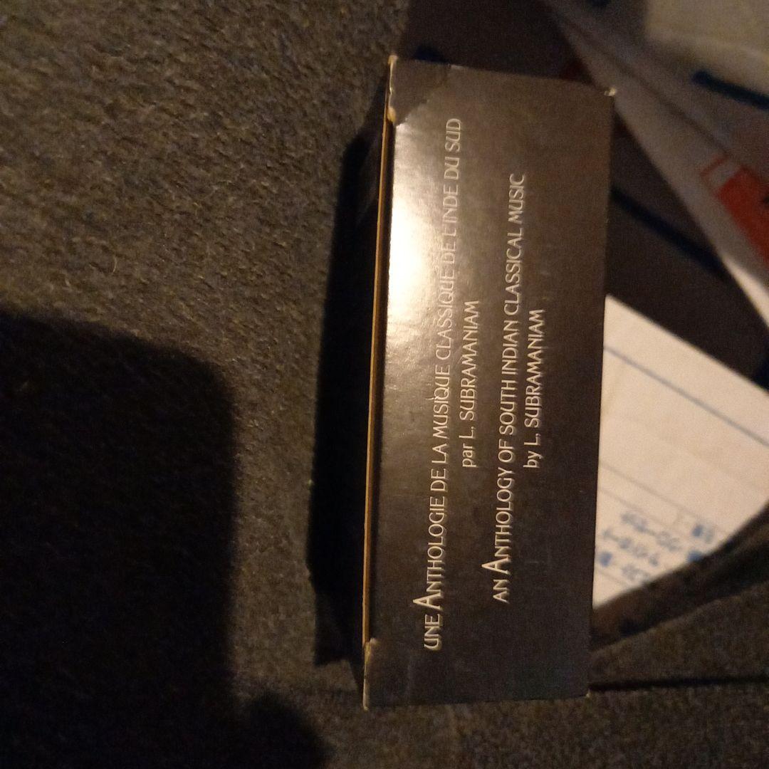 貴重録音❗スブラマニアム　北インドのクラシック音楽集成