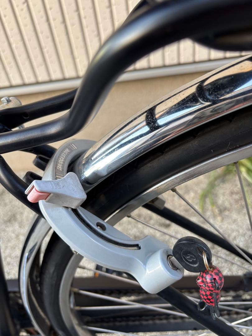 《熊本市東区引き取り希望》ブリヂストン　ステップクルーズデラックス　27インチ