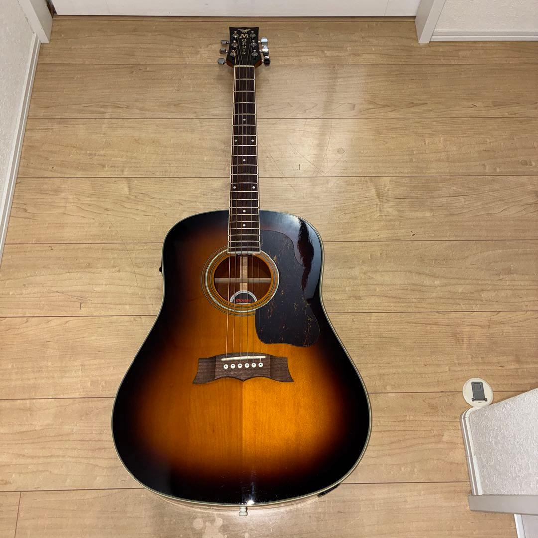 希少！安い！MORRIS G-401 TSエレアコ　アコースティックギター