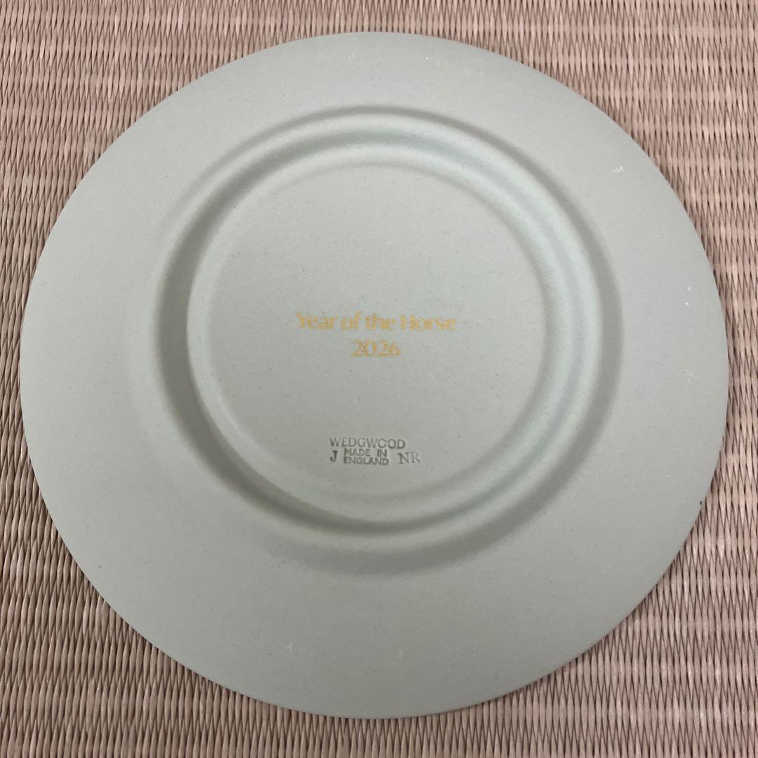 ウェッジウッド　ジャスパー　干支トレイ