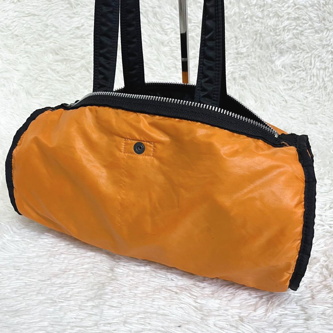 極美品 PORTER TANKER ダッフルバッグ ミニボストン ドラム L