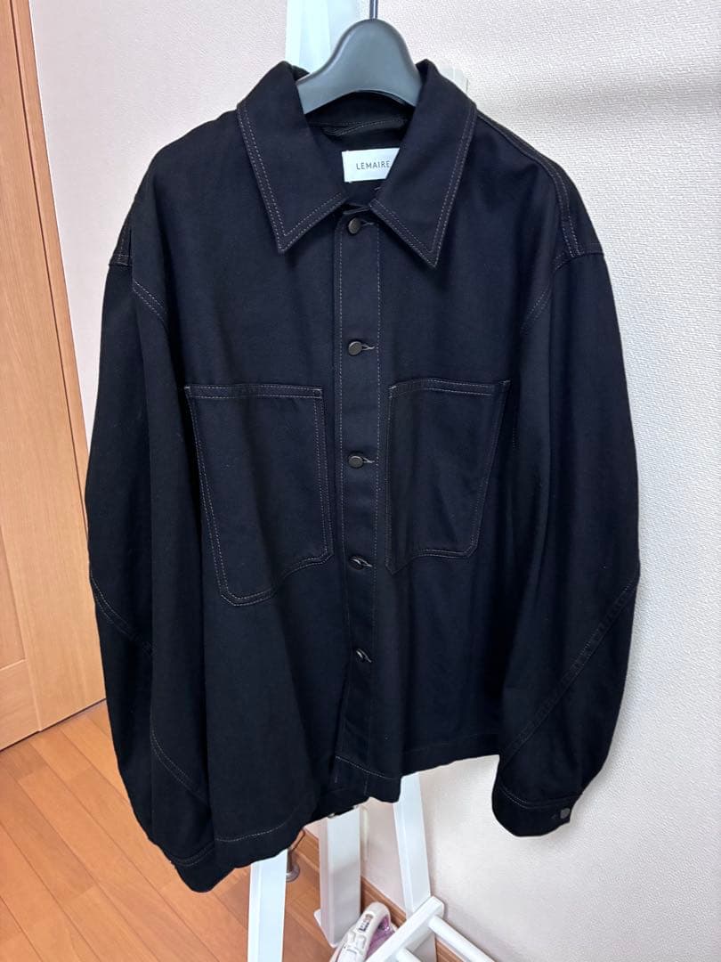 【新品タグ付き】TWISTED SLEEVE BOXY OVERSHIRT