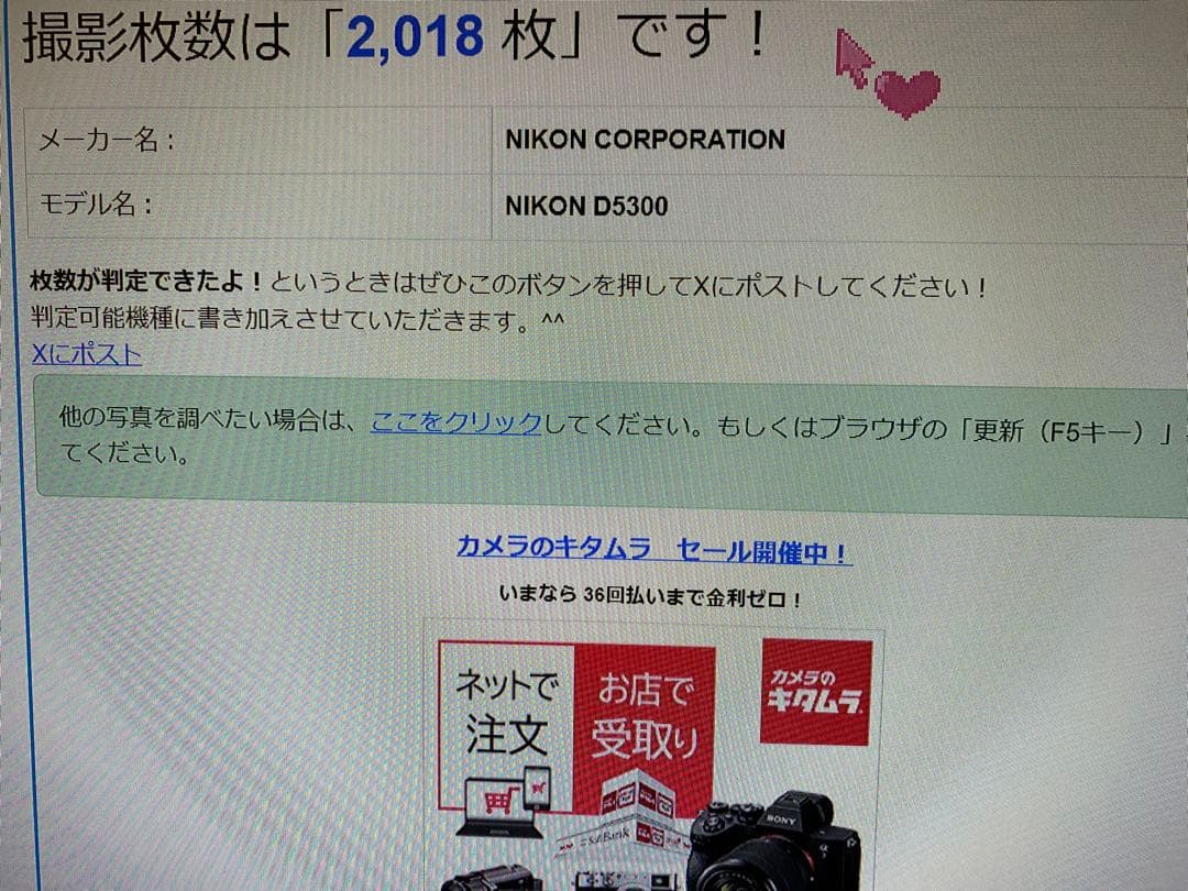 ★ショット数、外観新品級★Wi-Fi搭載★自撮り可能★Nikon D5300★