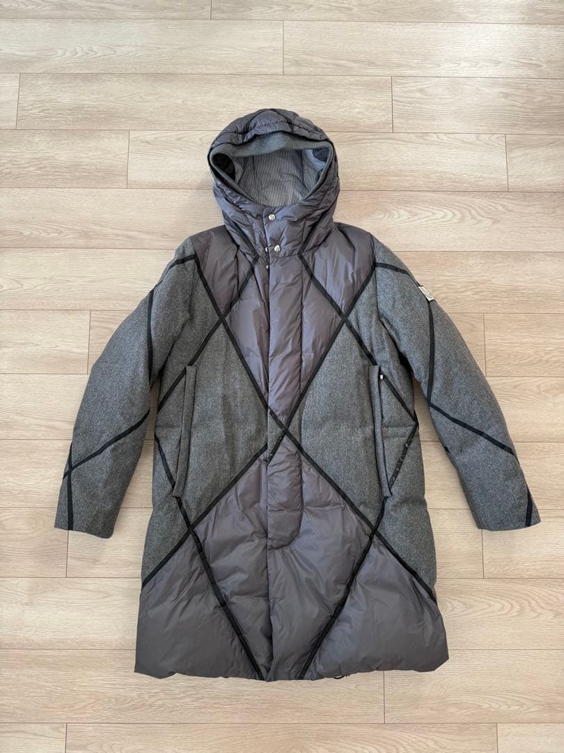 ※ LVMH homme※モンクレール ガム・ブルー ロングダウンコート