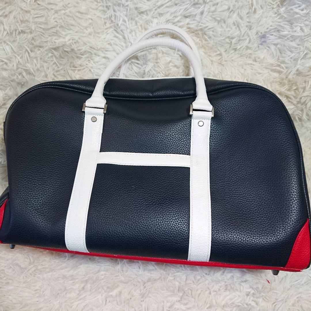 トミーヒルフィガー　ゴルフバッグ ボストンバッグ　ネイビー　2Way