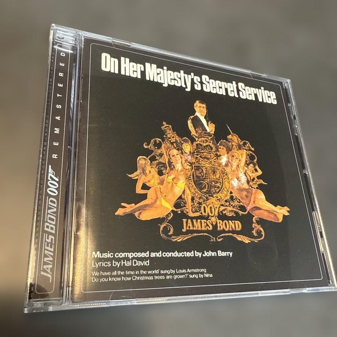 オリジナルサウンドトラックCD「女王陛下の007」デジタルリマスター拡張盤