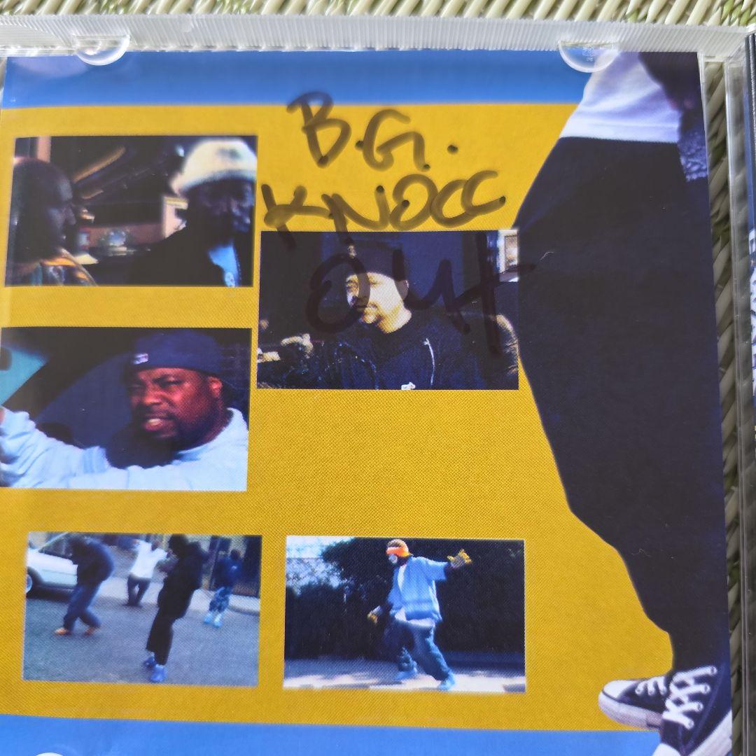 CJ MAC B.G KNOCK OUT C-WALK サイン入りCD