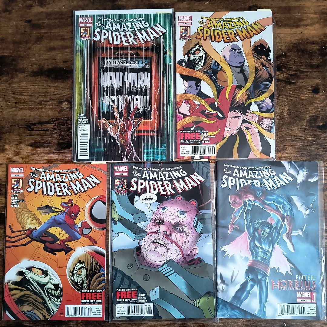 【アメコミリーフ】The Amazing Spider-Man 15冊セット