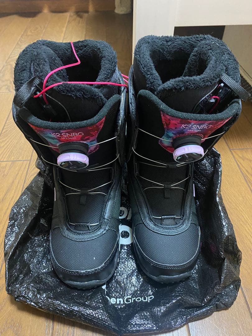 最終値下げ K2スノーボードブーツ MINK BOA LUX25㎝