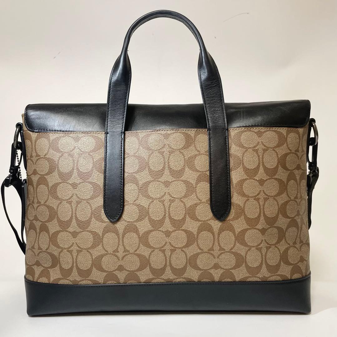 極美品✨COACH ビジネスバッグ ビリーフケース ハミルトン 2way 大容量