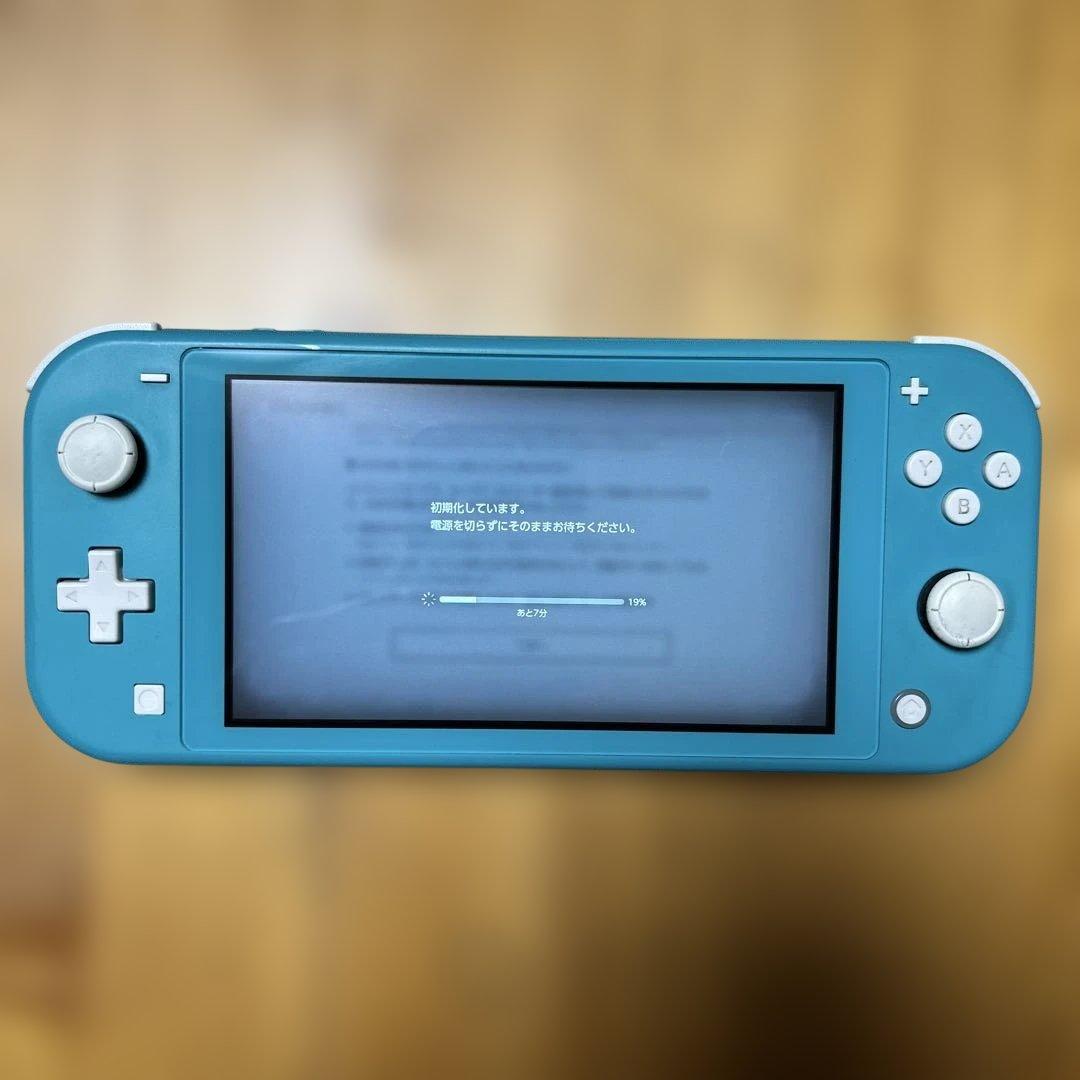 Nintendo Switch Lite ターコイズ　充電器付き