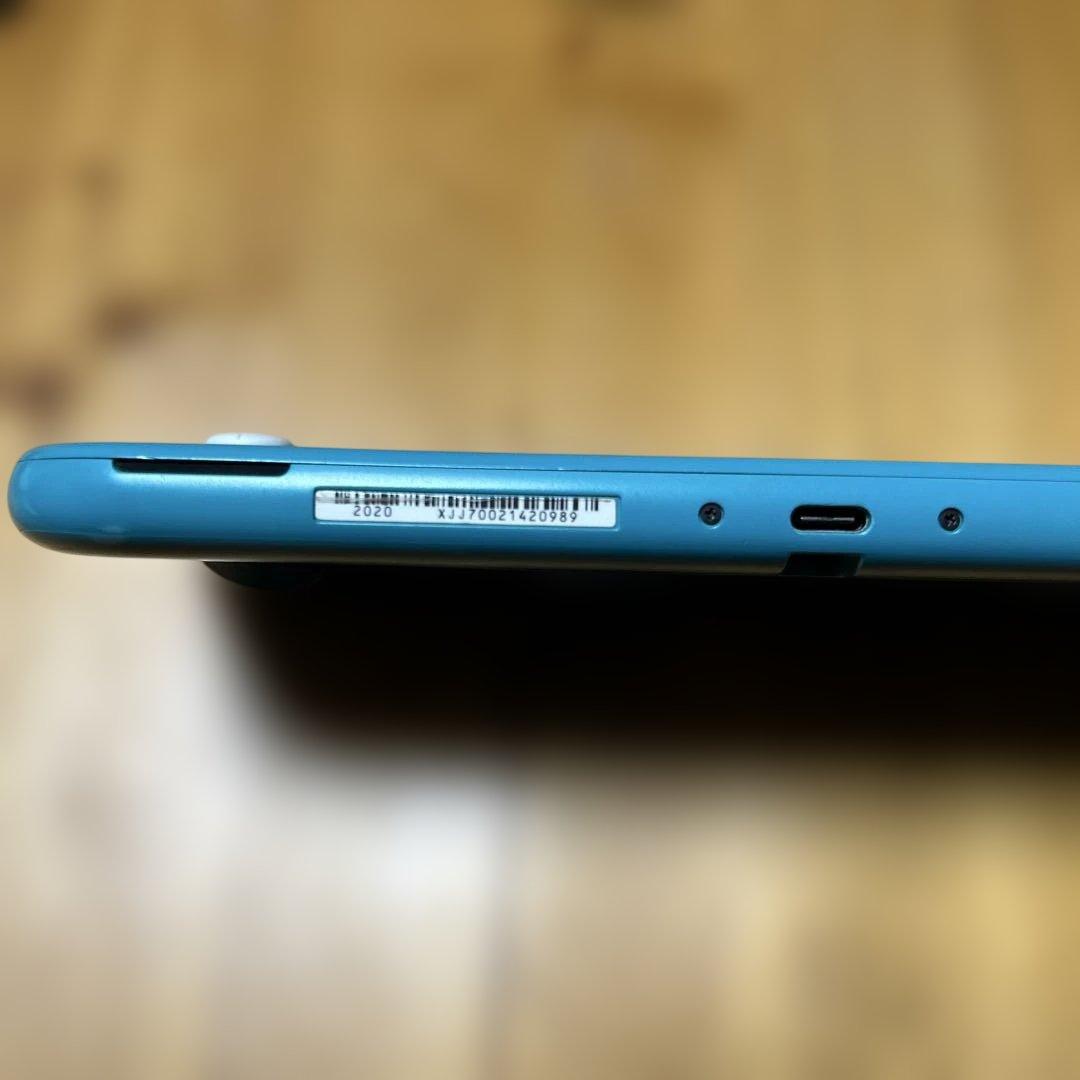 Nintendo Switch Lite ターコイズ　充電器付き