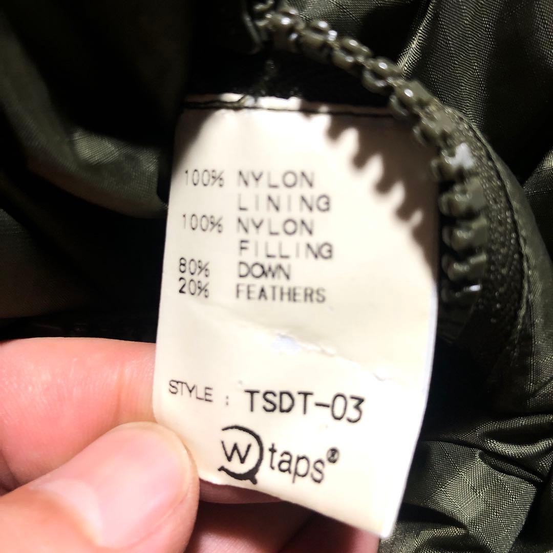 wtaps ダブルタップス　リバーシブル　ダウンベスト