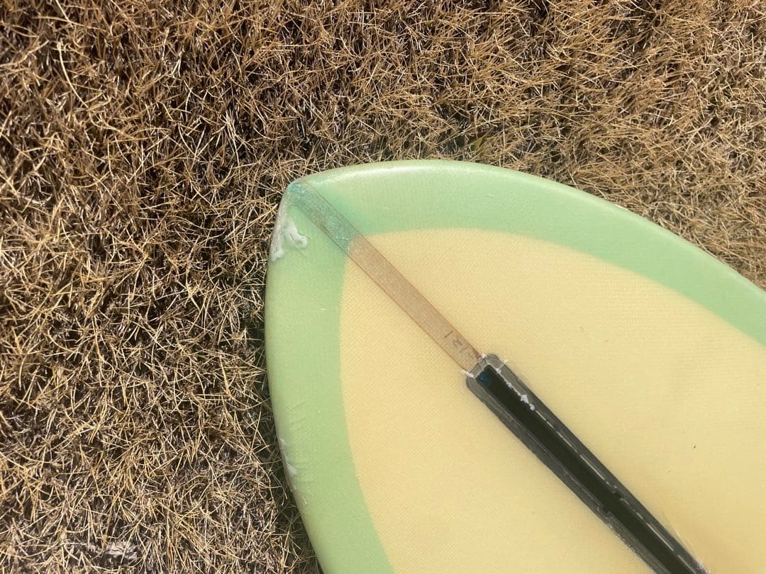 cream BEACHBALLロングボード9.4