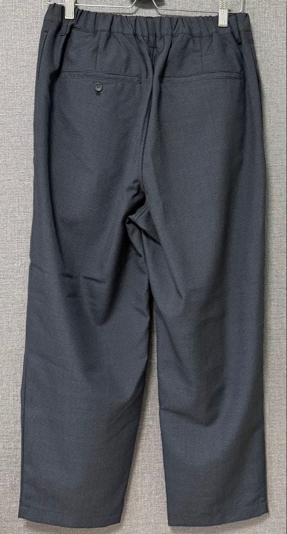 最終値下新品25AW STILL BY HAND グレー2タックテーパードパンツ