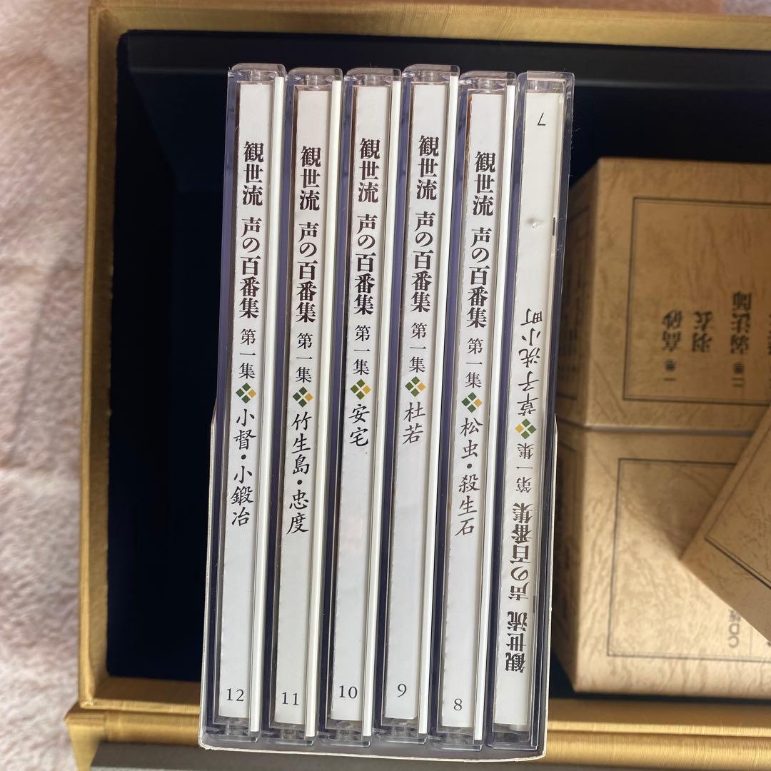 「観世流 声の百番集 CD版」