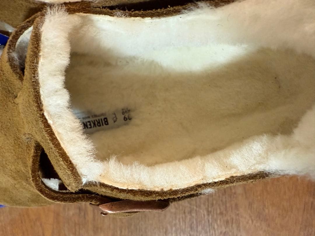 新品☆BIRKENSTOCKLondon 色ダークティー サイズ39 男女OK