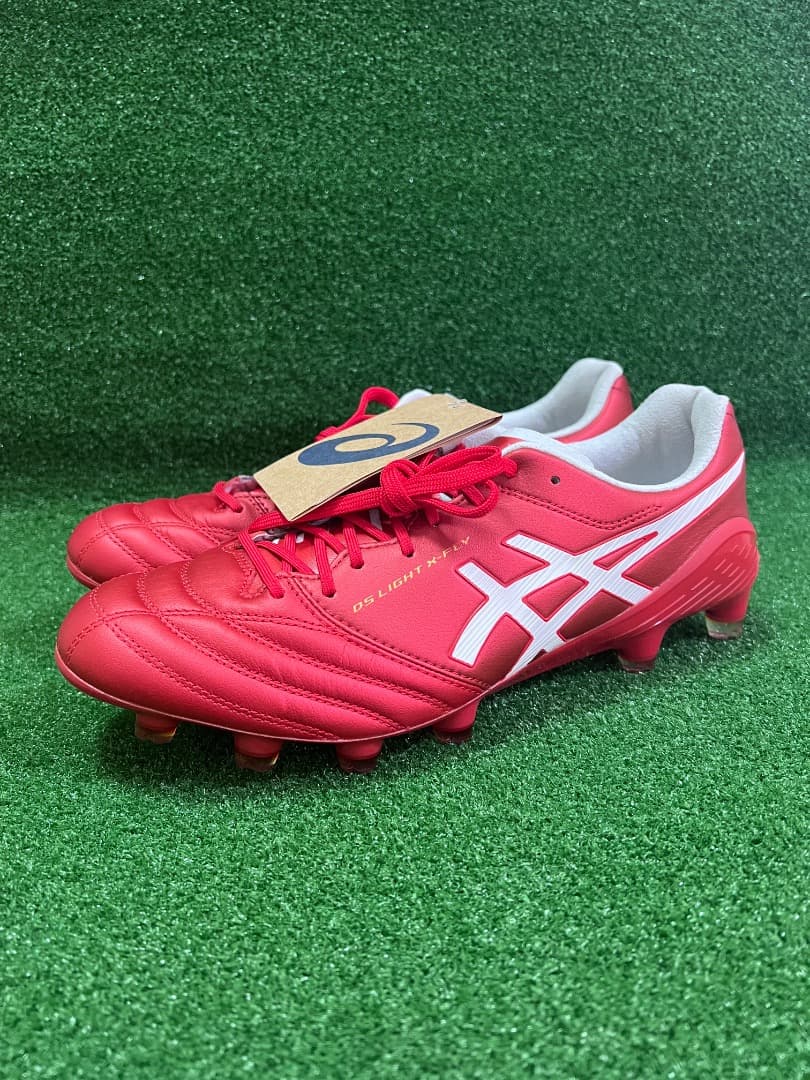 アシックス　DS LIGHT X-FLY5　 クラッシックレッド/ホワイト