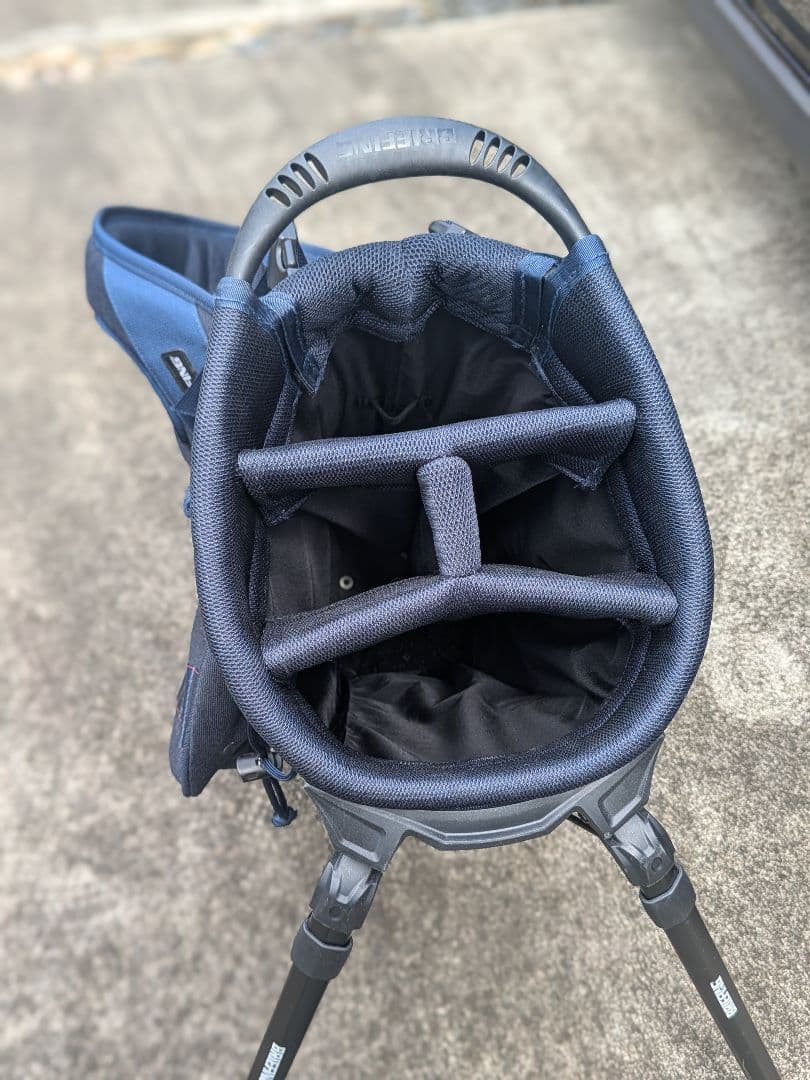 【USED】BRIEFING キャディバッグ CR-4 #03 ネイビー