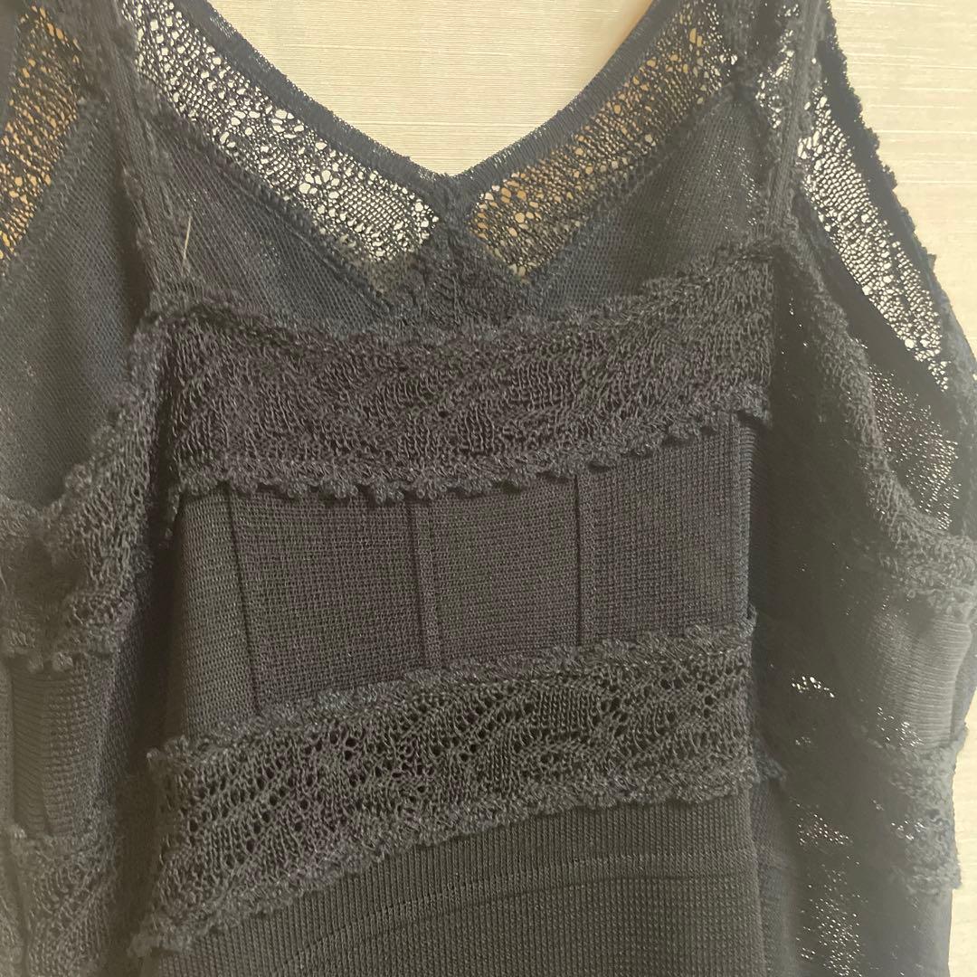 vintage CHANEL レース　キャミソール　サイズ34