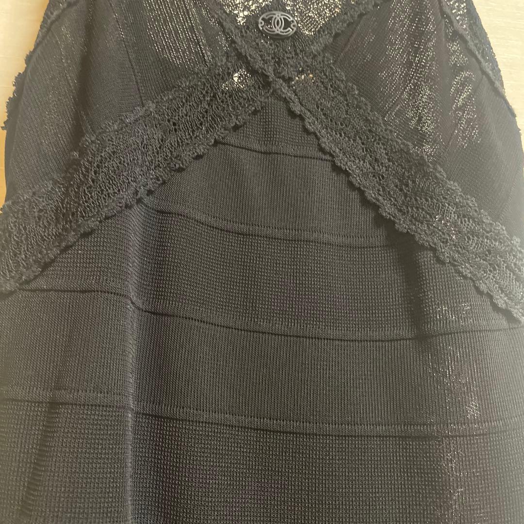 vintage CHANEL レース　キャミソール　サイズ34
