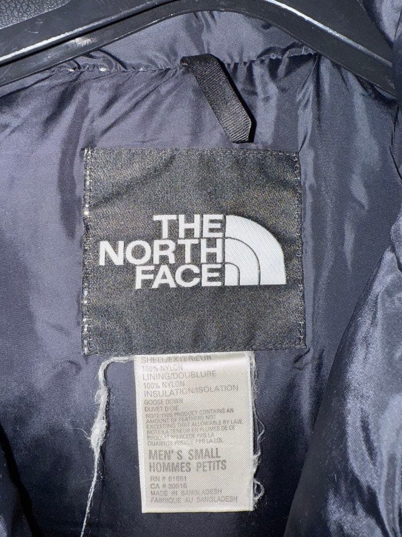 ryuTheNorthFace ロングダウンコート 黒　600フィルパワー