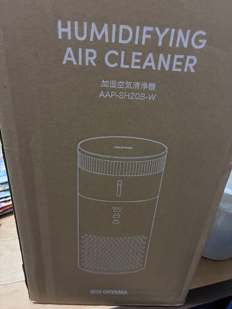 加湿空気清浄機 AAP-SH20B-W