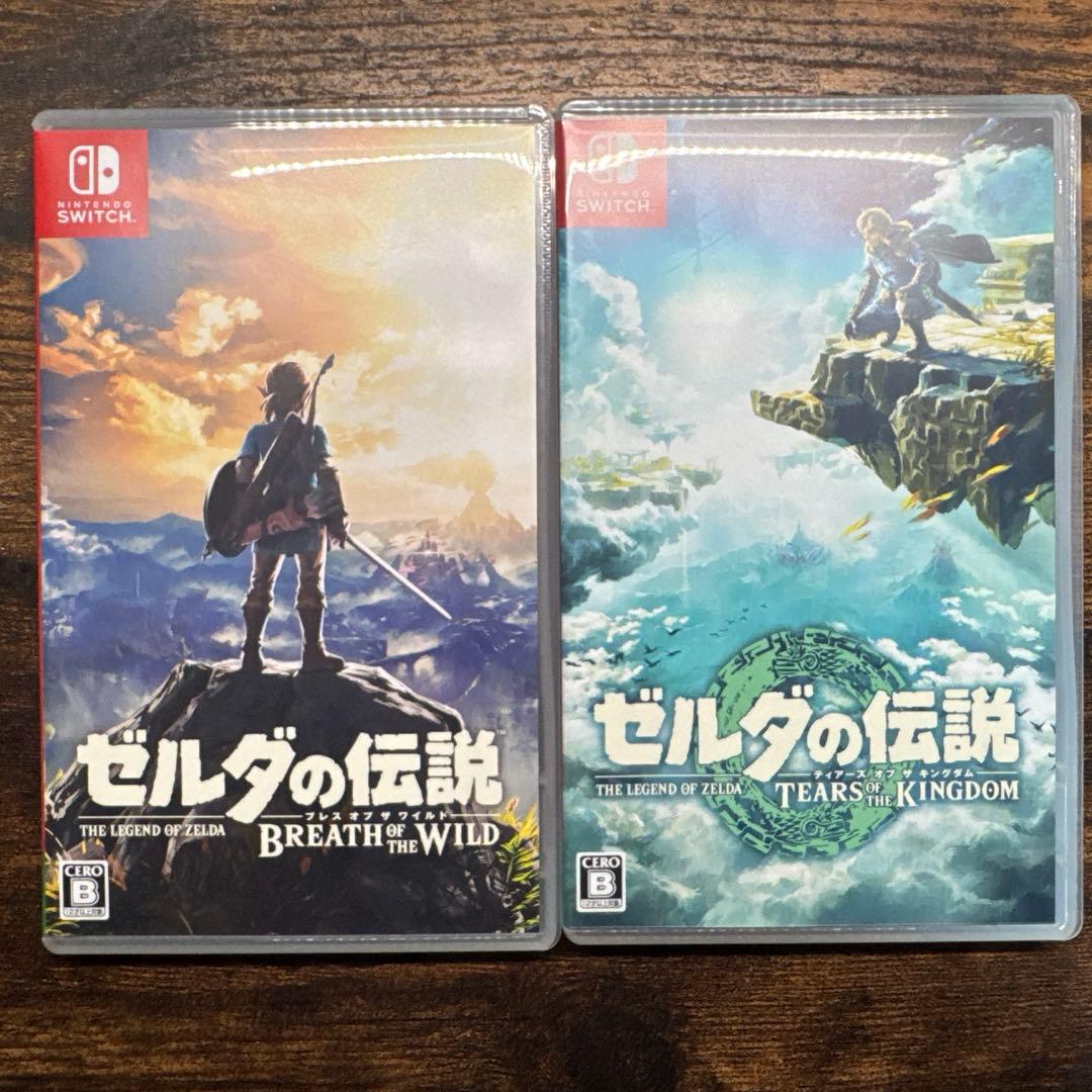 NSゼルダの伝説 ブレスオブザワイルド ティアーズオブキングダム セット
