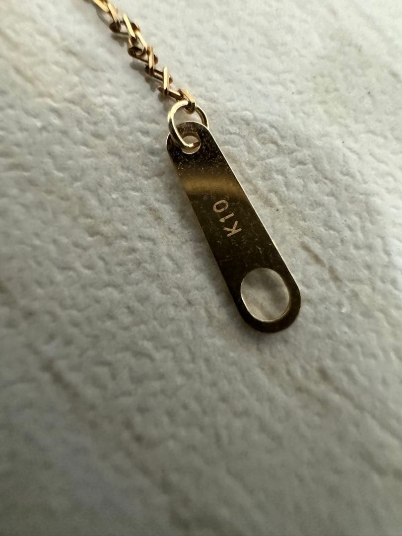 agete K10 オパール　ネックレス