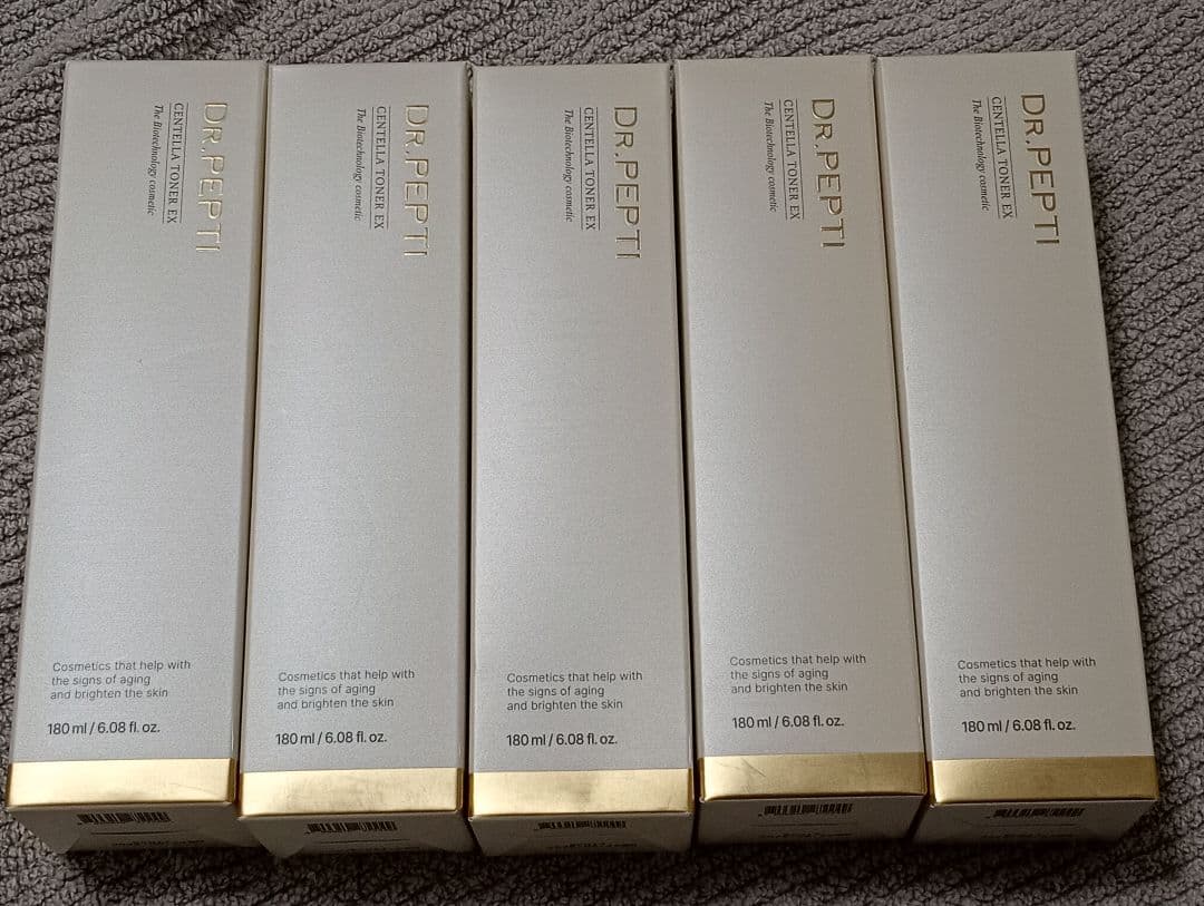 Dr.PEPTI　ドクターペプチ　センテラトナー　EX　化粧水　180ml 5個