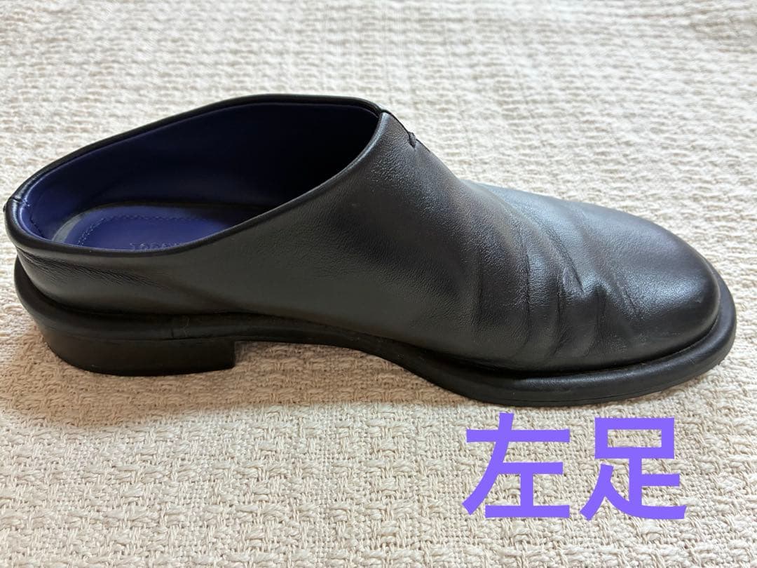 靴 TODAYFUL slide leather shoes 38