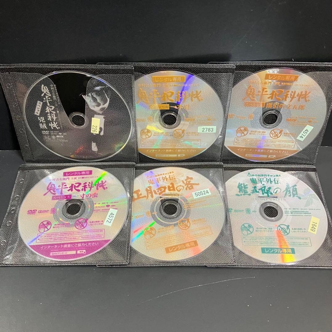 鬼平犯科帳 TV版+SP+映画+外伝 レンタルDVD 時代劇ドラマ 全巻完結