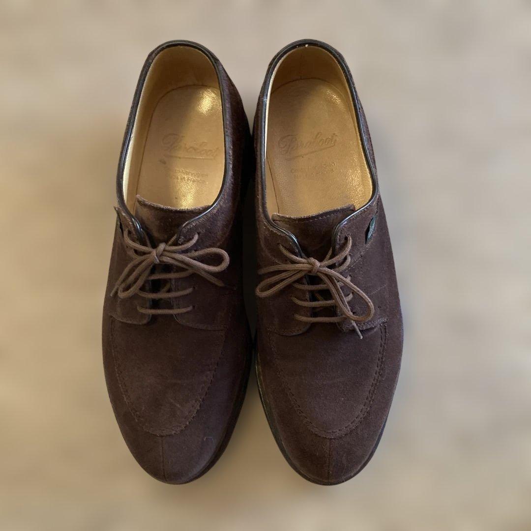 パラブーツ　アヴィニョン　チョコレート（ダークブラウン）スエード 5.5