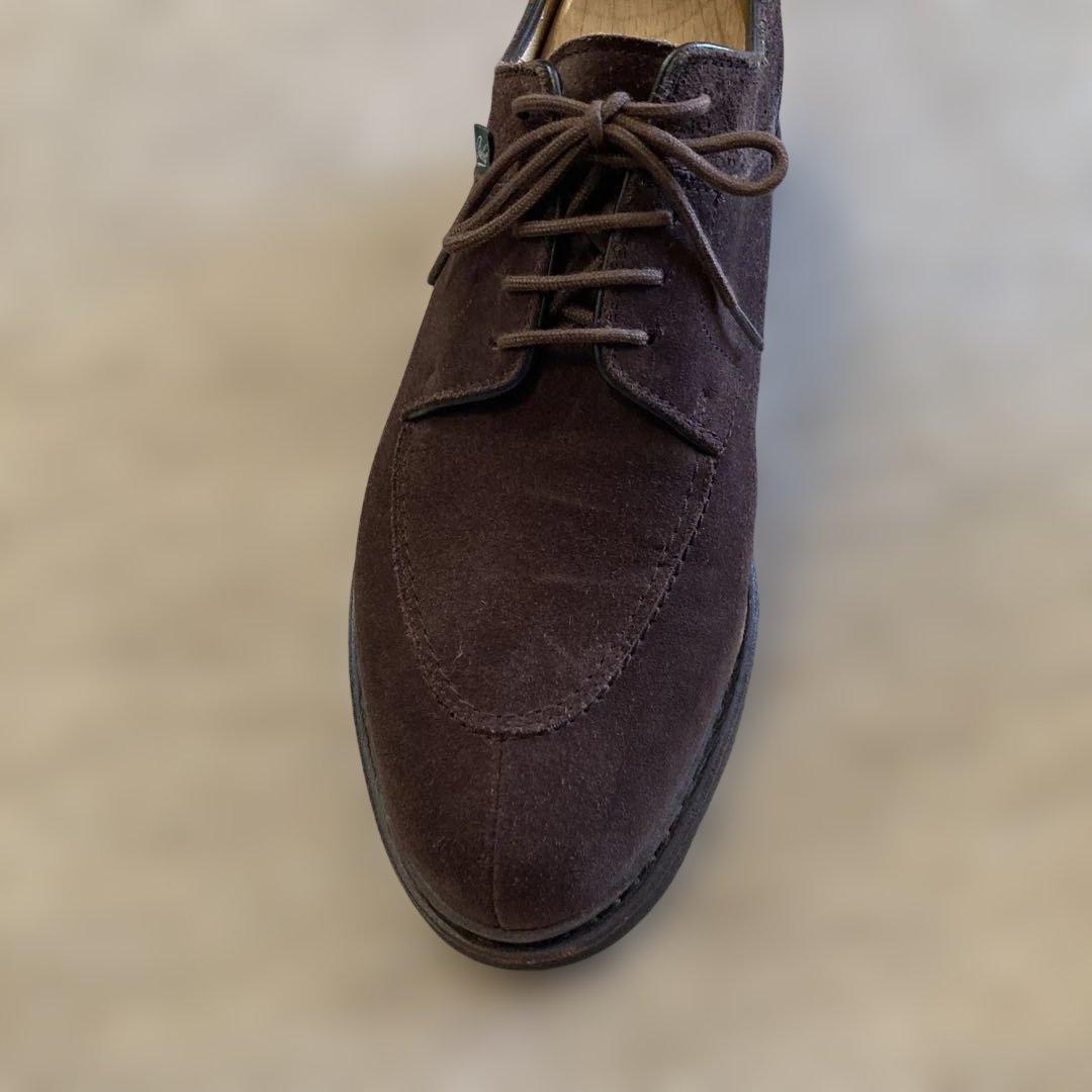 パラブーツ　アヴィニョン　チョコレート（ダークブラウン）スエード 5.5