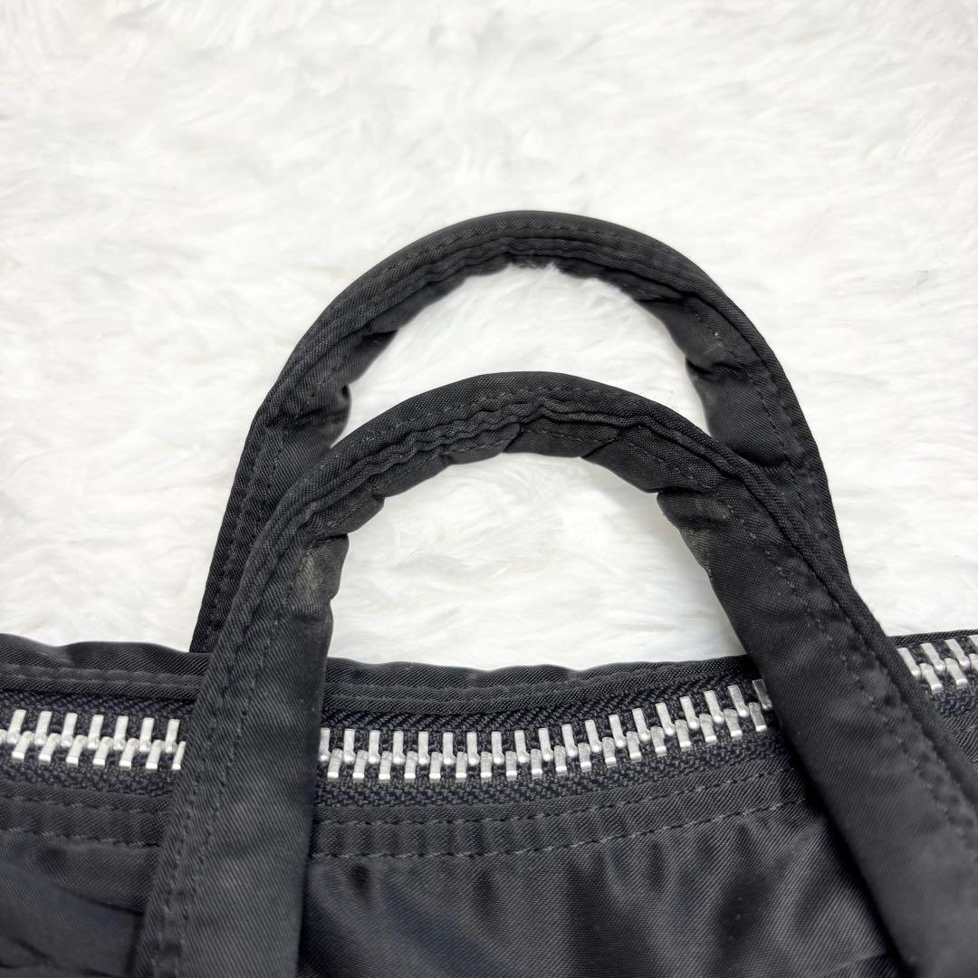 【美品】 PORTER ポーター タンカー 2way ブリーフバッグ ナイロン