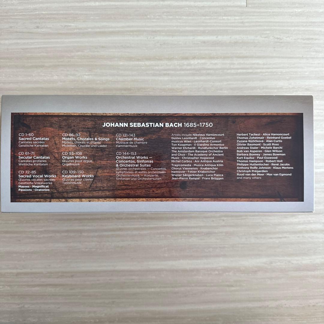 バッハ全集（153CD）