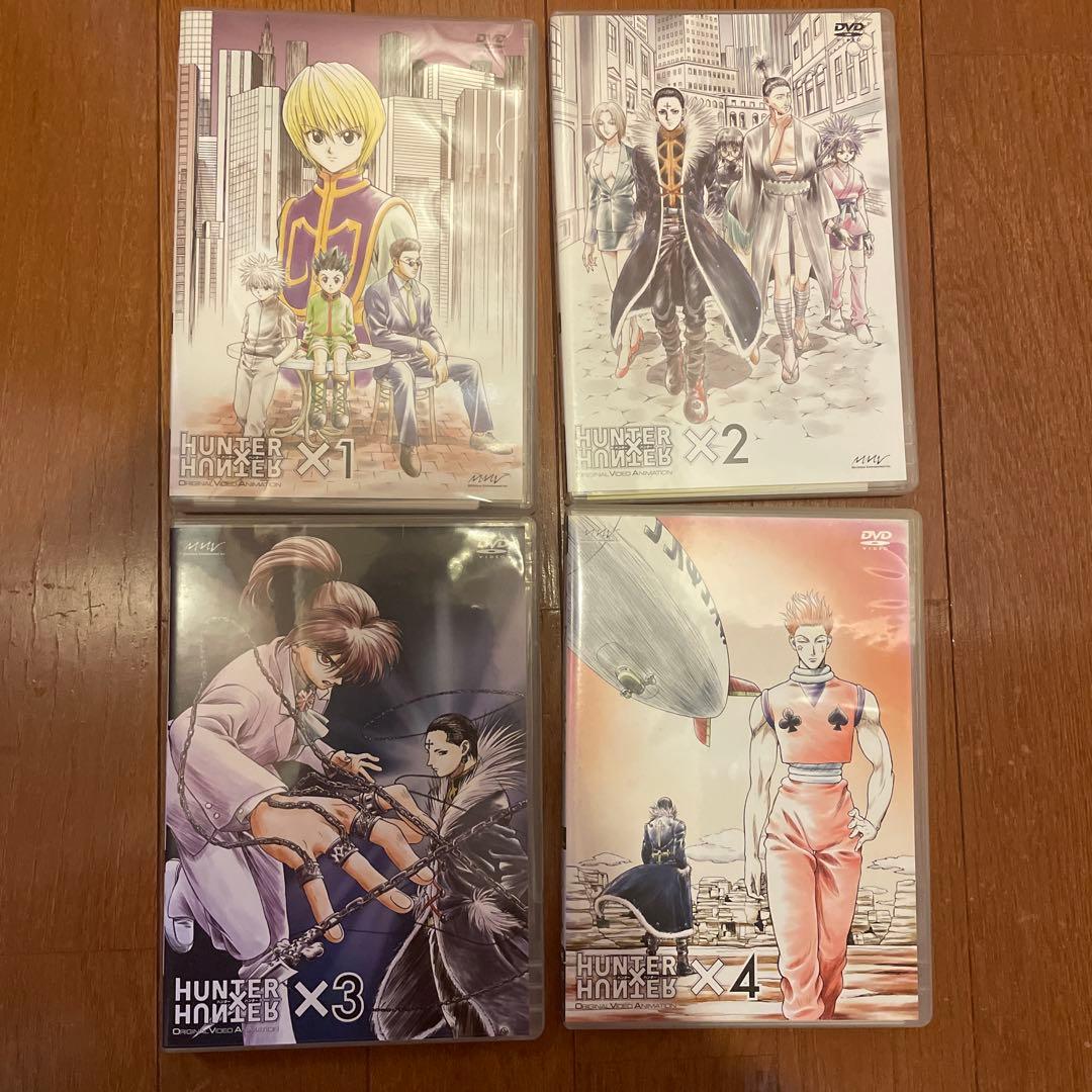 特典付 HUNTER×HUNTER ヨークシン編 OVA DVD 全4巻セット