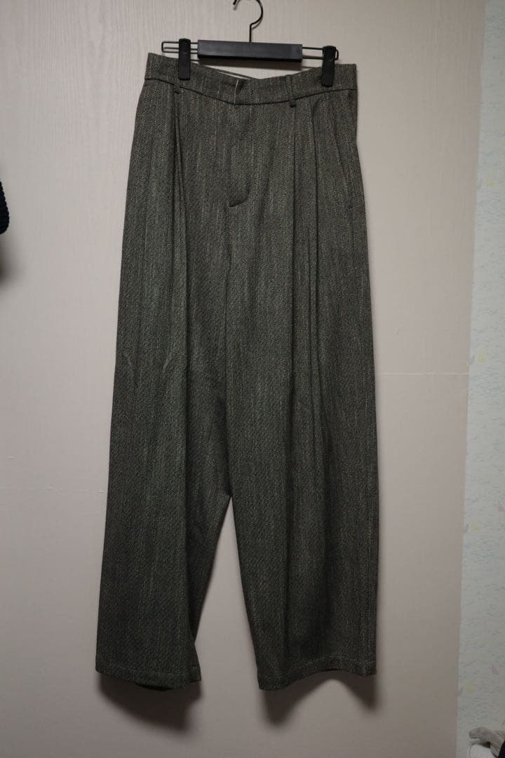 AMOMENTO スラックス グレー